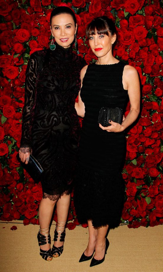 Wendi Deng and Tamara Mellon At The Museum Of Modern Arts Benefit, New York, 2011