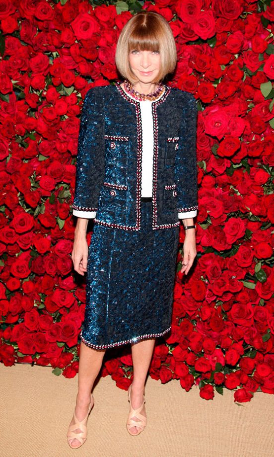 Anna Wintour At The Museum Of Modern Arts Benefit, New York, 2011