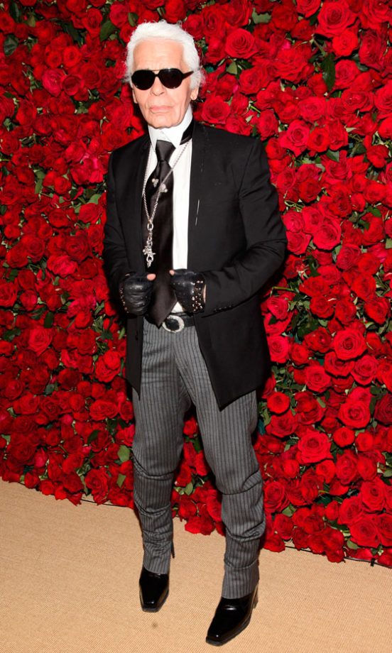 Karl Lagerfeld At The Museum Of Modern Arts Benefit, New York, 2011