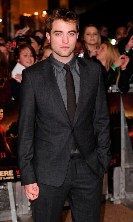 Robert Pattinson At The London Premiere Of Twilight: Breaking Dawn - Part 1, 2011