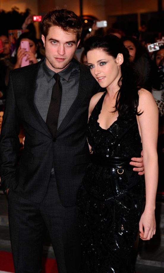 Robert Pattinson and Kristen Stewart At The London Premiere Of Twilight: Breaking Dawn - Part 1, 2011