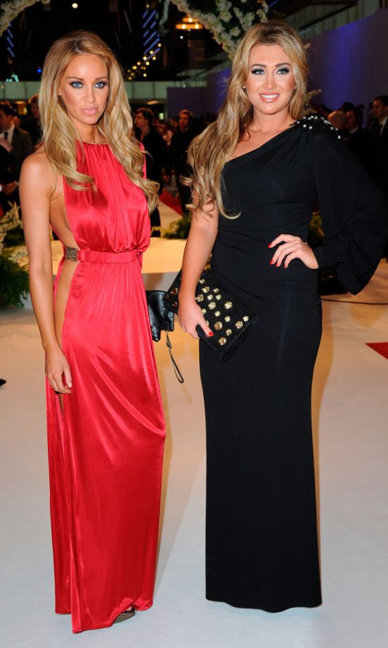 Lauren Goodger and Lauren Pope At The London Premiere Of Twilight: Breaking Dawn - Part 1, 2011