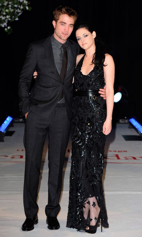 Robert Pattinson and Kristen Stewart At The London Premiere Of Twilight: Breaking Dawn - Part 1, 2011