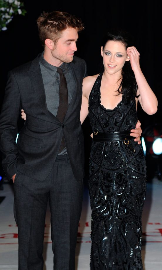 Robert Pattinson and Taylor Lautner At The London Premiere Of Twilight: Breaking Dawn - Part 1, 2011
