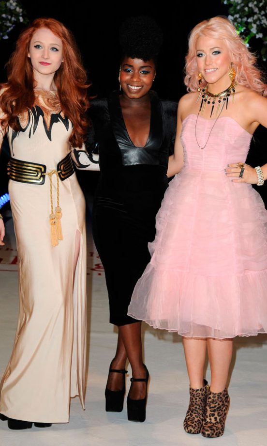 X Factor's Janet Devlin, Misha B and Amelia Lily At The London Premiere Of Twilight: Breaking Dawn - Part 1, 2011
