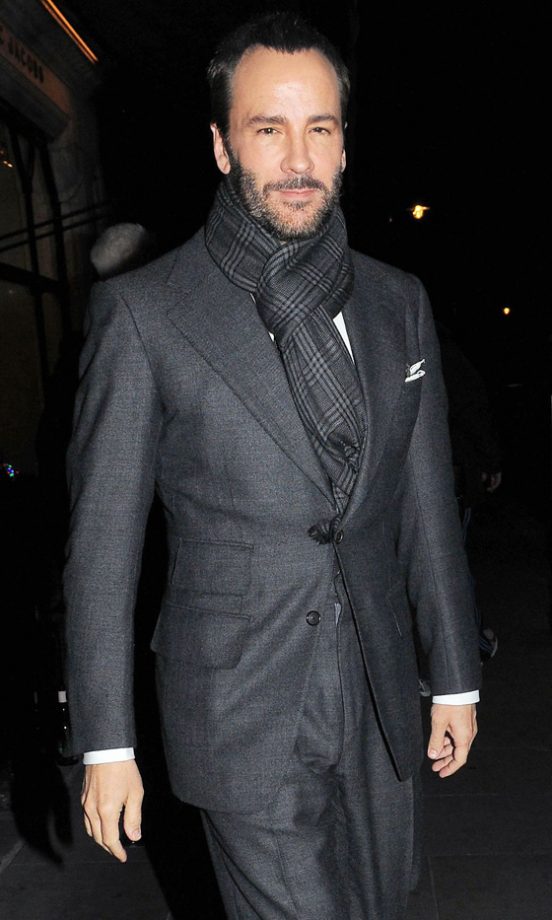 Fashion Designer Tom Ford Is Never Caught Looking Anything Less Than Dapper, 2011