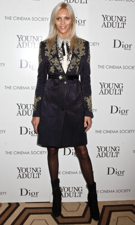 Anja Rubik Stepped Out In One Of The Hottest Winter Coats We've Seen All Season - It's Jason Wu BTW