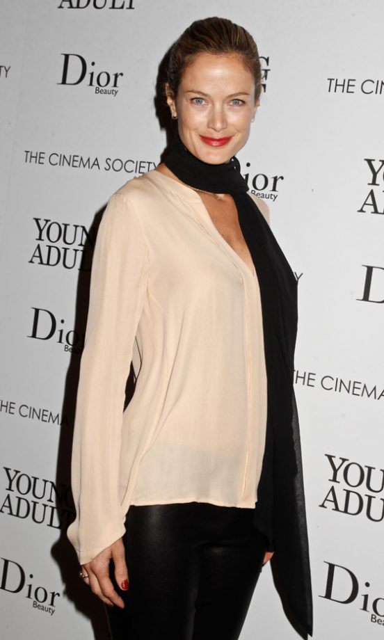 Carolyn Murphy Models Off-Duty Dressing At The Young Adult Cinema Society And Dior Beauty Film Screening, 2011