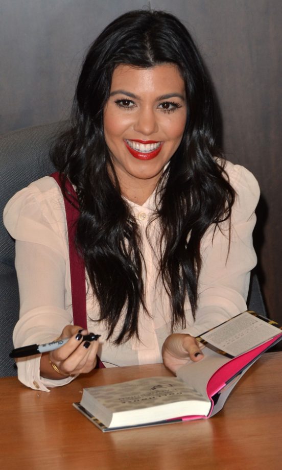 Celeb Beauty Tip: Add Instant Glamour To Any Outfit With Statement Red Lips Like Kourtney Kardashian, 2011
