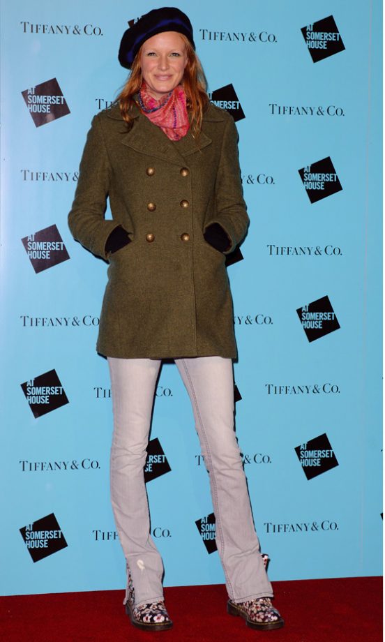 We Love Olivia Inge's Military Coat And Floral Dr Martens, 2011