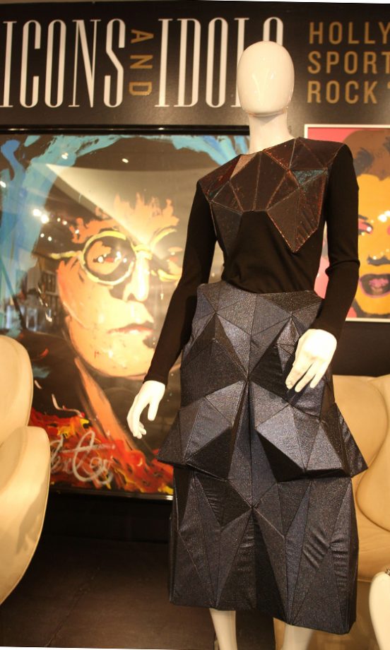 Check This Out: A Dress That Lady Gaga Wore On A Photoshot Goes Up For Auction, 2011
