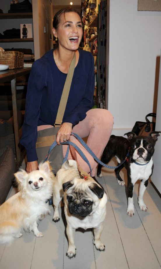 Yasmin Le Bon Wins The Awards For Having The Cutest Dogs Ever! 2011