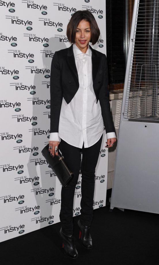 Ana Araujo Worked A Tux At InStyle’s 10th Anniversary Party 2011 - We're Liking Her Look