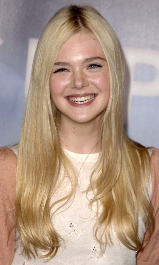 Elle Fanning Stormed To The Top Of Our Hair Charts With Her Shiny Long Locks, 2011