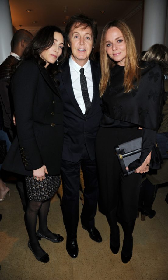 Stella McCartne Was Joined By Nancy Shevell And Paul McCartney At Her London Fashion Store To Turn On Her Christmas Lights, 2011