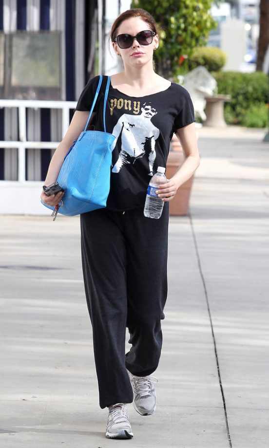 We Wish We Looked Like Rose McGowan At The Gym, 2011