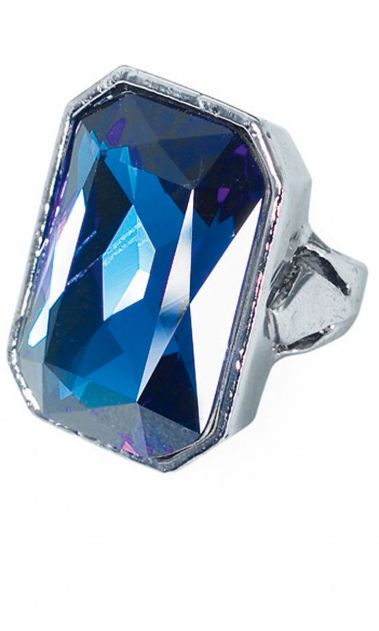 New Look Blue Oversized Ring, £5.99 – In Store Only