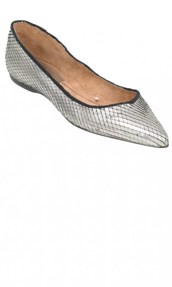 Zara Silver Pumps, £39.99 – In Store Only