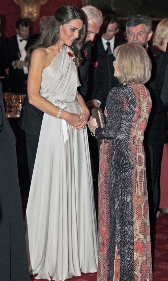 Kate Middleton Wowed In A Jenny Packham Grecian-Style Dress At St James’s Palace, 2011