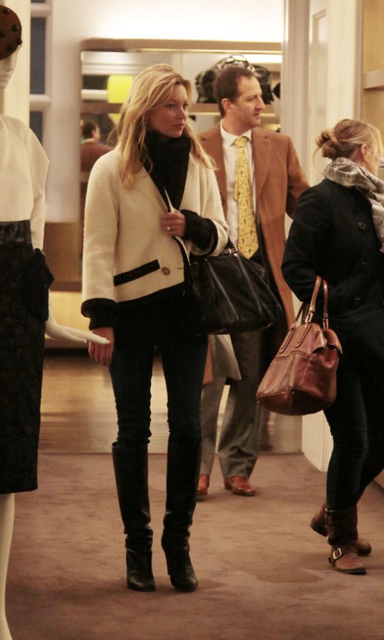 While In London Kate Moss Also Hit The Marc Jacobs Shop For A Spot Of Retail Therapy, 2011