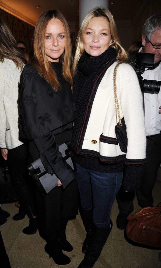Stella McCartney And Kate Moss Worked Casually Cool Looks To Switch On Stella McCartney's Christmas Lights, 2011