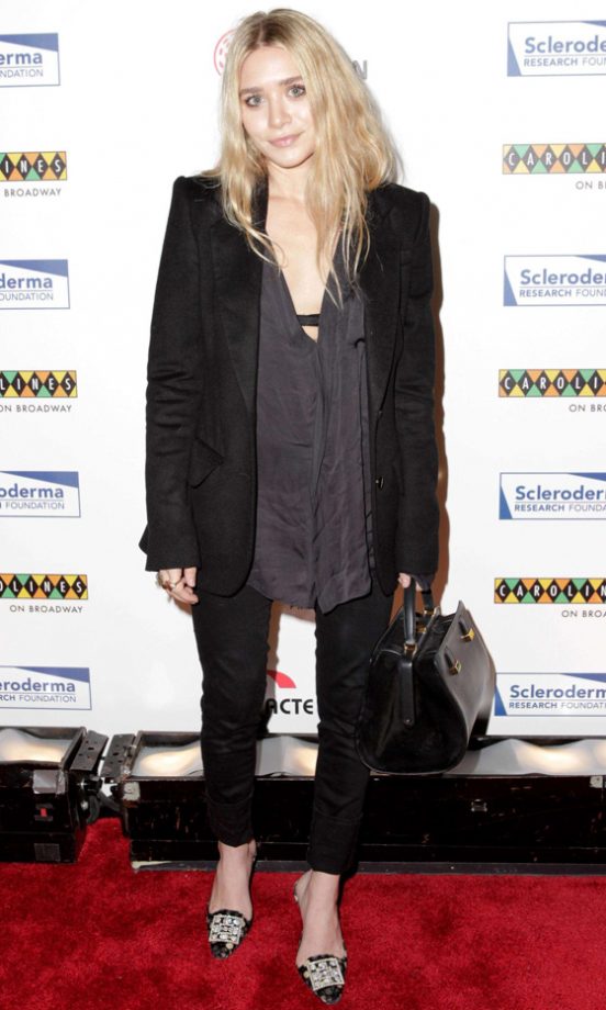 Ashley Olsen Worked A Comfy Yet Seriously Cool Outfit At The Comedy Hot Cuisine Fundraiser, 2011
