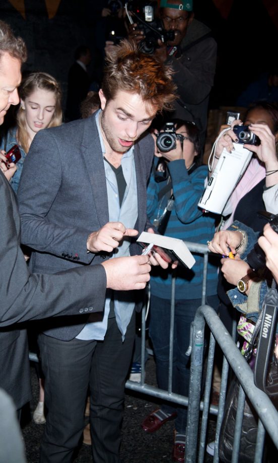 Another Day And Yet Another Crowd Of Screaming Girls For Robert Pattinson, 2011