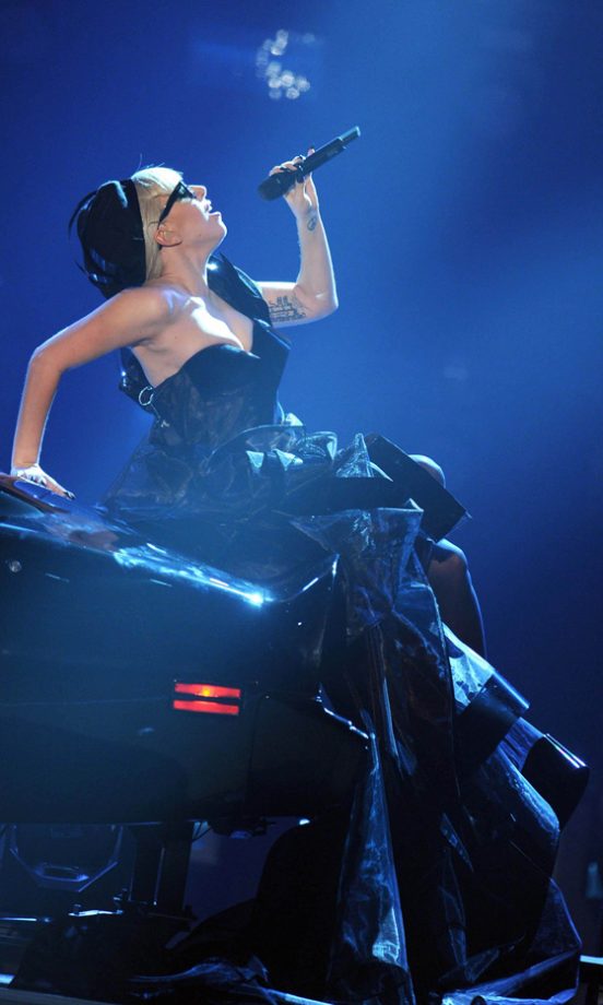 Lady GaGa Stole The Show On Stage At The Bambi Awards 2011 - This Pic Is Amazing!