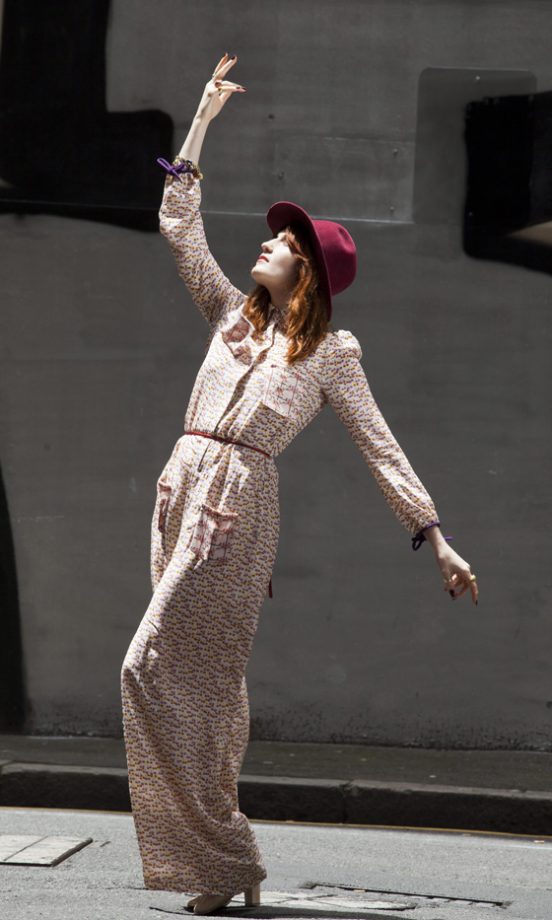 Florence Welch Looks Statuesque During A Photoshoot In Sydney, 2011