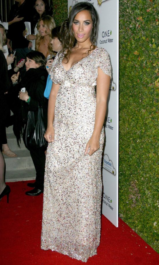 Leona Lewis Sparkled In A Floor-Lenth Dress At The Hopefield Animal Sanctuary Benefit, 2011