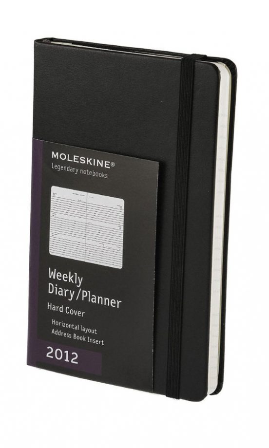 7. Moleskine 2012 Diary, From £9.95