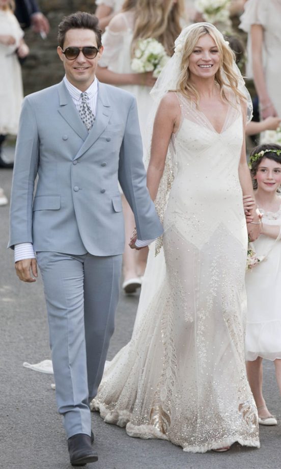Kate Moss Married Rocker Beau Jamie Hince In A Gorgeous Sequinned Dress By Close Friend John Galliano - We Were Speechless! 2011