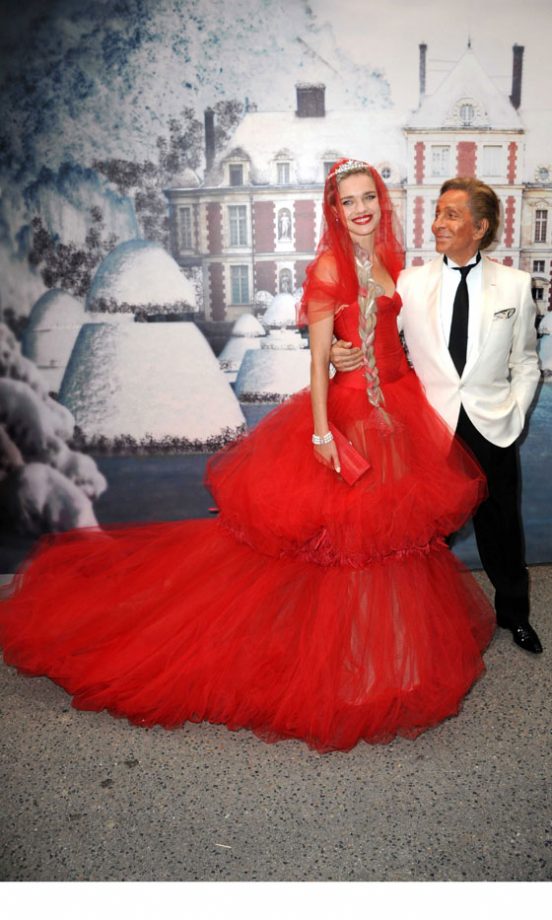 Natalia Vodianova Stole The Show At The Love Ball In A Statement Ball Gown By Valentino - Cinderella, Who? 2011