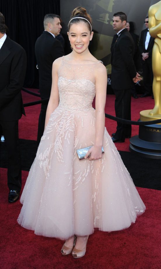 Hailee Steinfeld Proved Her Star Style Credentials In A Custom Made Marchesa Prom Dress At The Oscards. 2011