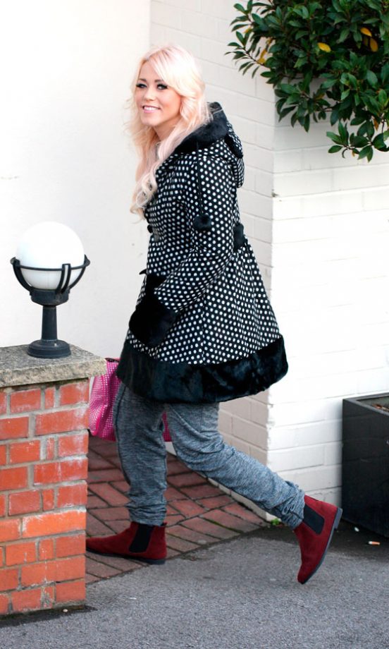 Amelia Lily At The X Factor Studio, 2nd December 2011