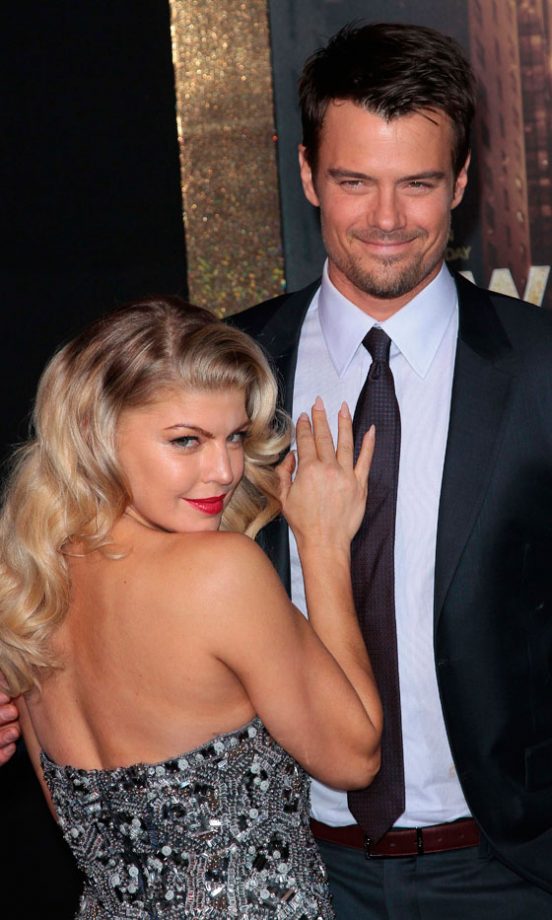 Fergie and Josh Duhamel At The LA Premiere Of New Year's Eve, 2011
