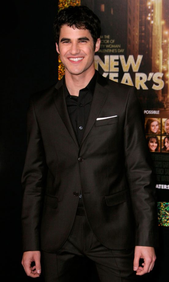 Darren Criss At The LA Premiere Of New Year's Eve, 2011