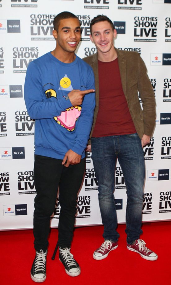 Lucien Laviscount And Kirk Norcross Also Made An Appearance At The Clothes Show 2011