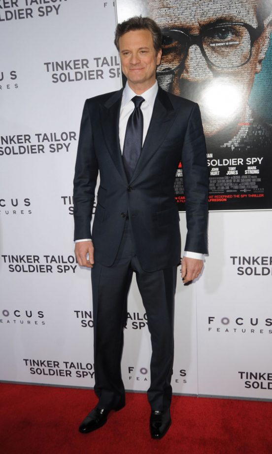 Colin Firth Looked Dapper In LA For The Tinker, Tailor, Soldier, Spy Film Premiere, 2011