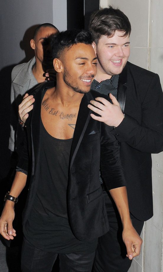 Marcus Collins And Craig Colton Partied The Night Away At The X Factor Wrap Party, 2011