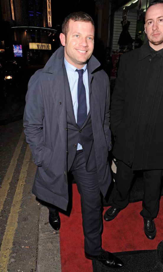 Dermot O'Leary Worked Another Chic Suit At The X Factor Wrap Party 2011