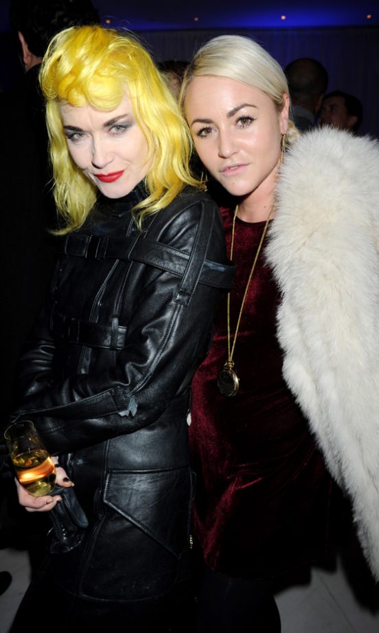 Pam Hogg And Jaime Winstone Made A Striking Pair At The English National Ballet Christmas Party 2011