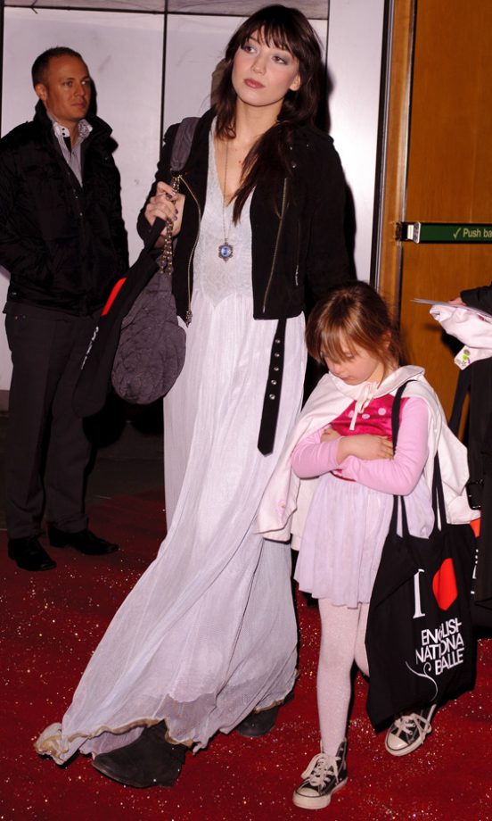 One For The Album: Daisy Lowe And Sister Betty Lowe Both Work Pink At The English National Ballet Christmas Party