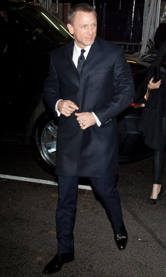 Daniel Craig Looked Dapper As He Arrived At The Girl With The Dragon Tattoo New York Premiere, 2011