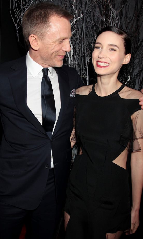 Daniel Craig And Rooney Mara Hit New York In Fabulous Style For The The Girl With The Dragon Tattoo Premiere, 2011