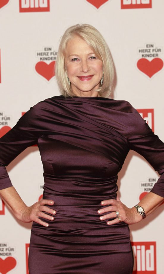 Helen Mirren Stepped Out On The Red Carpet In Berlin For The A Heart For Children Gala. 2011
