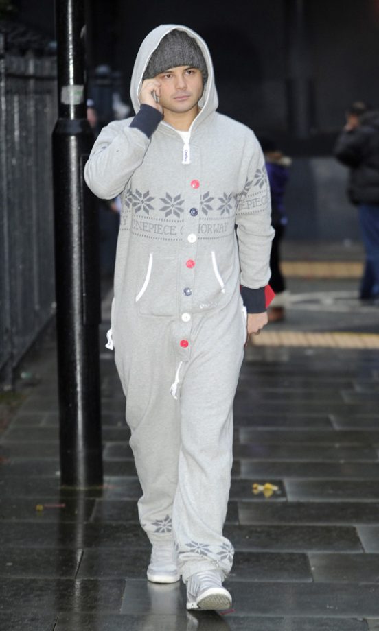 Ryan Thomas Arrived At The Coronation Street Studios Wearing A Onesie - We're Not Too Sure If Our Work Would Be Impressed