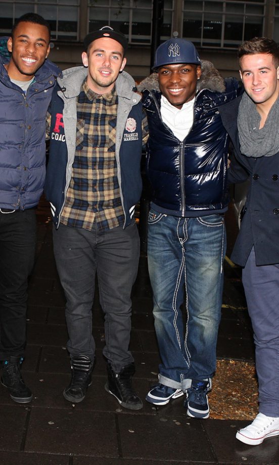 The Risk Were Back To Work At The Radio One Studios, 2011