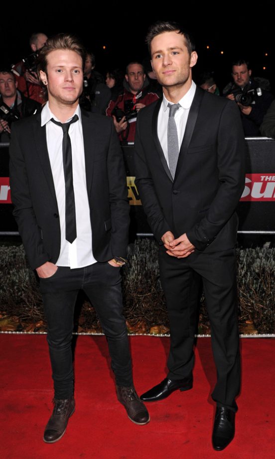 Dougie Poynter And Harry Judd Cased A Frenzy With The Ladies At The Military Awards 2011