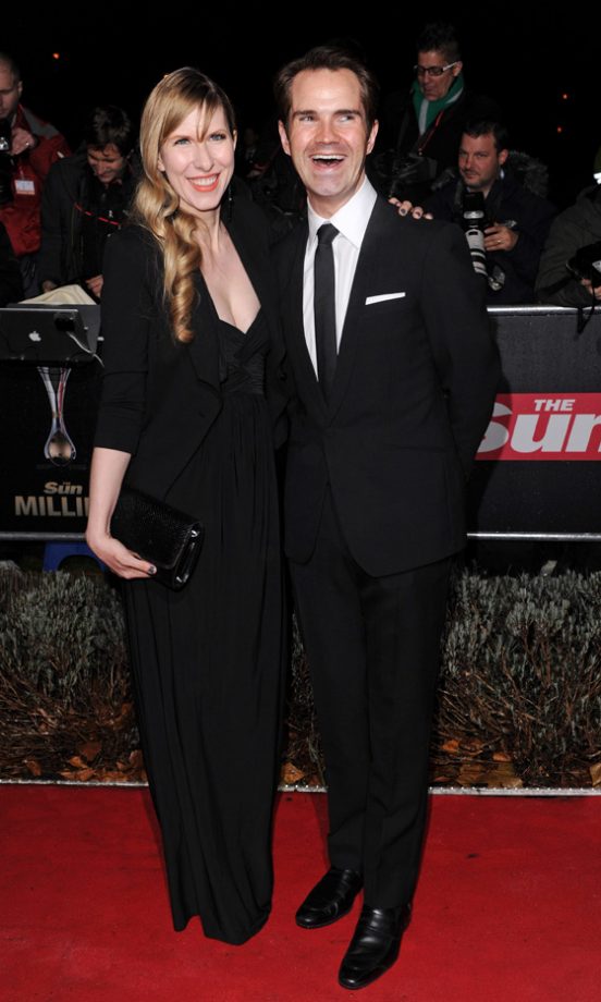 Jimmy Carr Arrived With His Wife At The Military Awards 2011